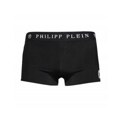 Philipp Plein Elegant Herr Boxer Badshorts Black, Herr