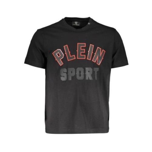 Plein Sport Höjd Atletisk T-shirt med Ikoniskt Tryck Black, Herr