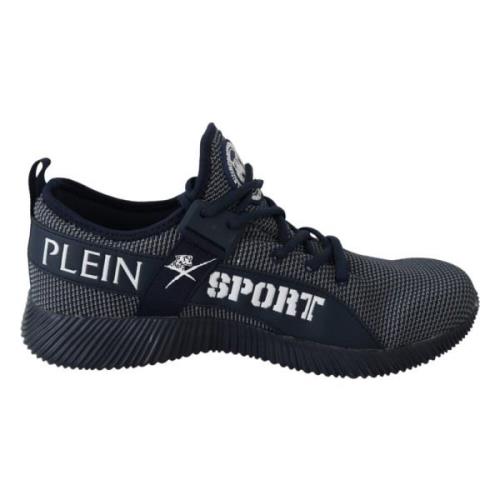 Plein Sport Blå Indaco Carter Sneakers Black, Herr