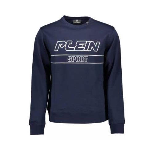 Plein Sport Athletic Elegance Långärmad Sweatshirt Blue, Herr