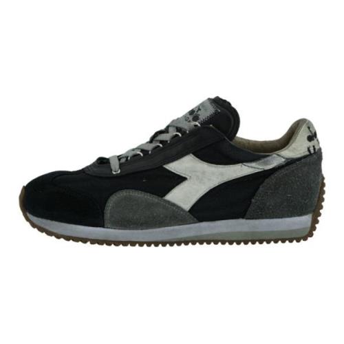 Diadora Dirty Stone Wash Evo Sneakers Black, Dam