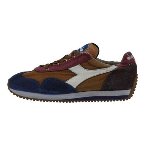 Diadora Sten Tvättade Sneakers Brown, Herr