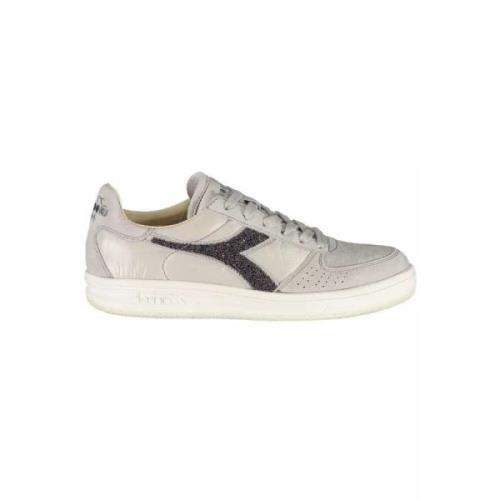 Diadora Elegant Swarovski Sneakers Gray, Dam