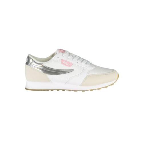 Fila Elegant Sportskor med Silver Accenter White, Dam