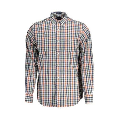 Gant Elegant grnt Button-Down-skjorta fr mn Multicolor, Herr