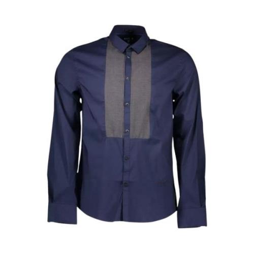 Guess Elegant Slim Fit Skjorta med Långa ärmar Blue, Herr