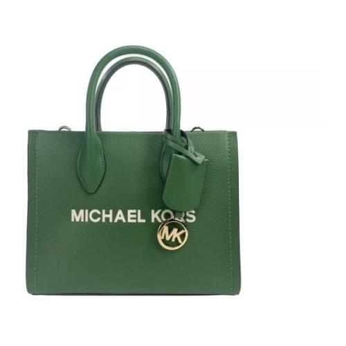 Michael Kors Mirella Small Top Zip Shopper Väska Green, Dam