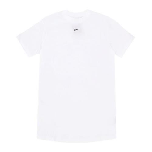 Nike Essential Tee Klänning Vit/Svart White, Dam