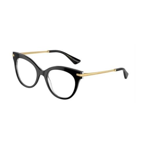 Dolce & Gabbana Stiliga Svarta Solglasögon Black, Unisex