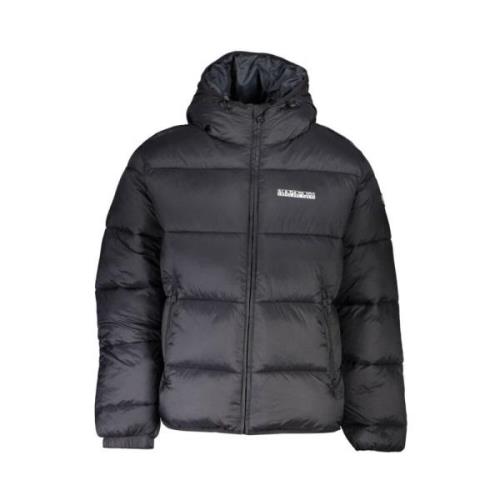 Napapijri Elegant huva jacka av material Black, Herr