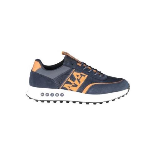 Napapijri Moderne Sneakers med Kontrastdetaljer Blue, Herr