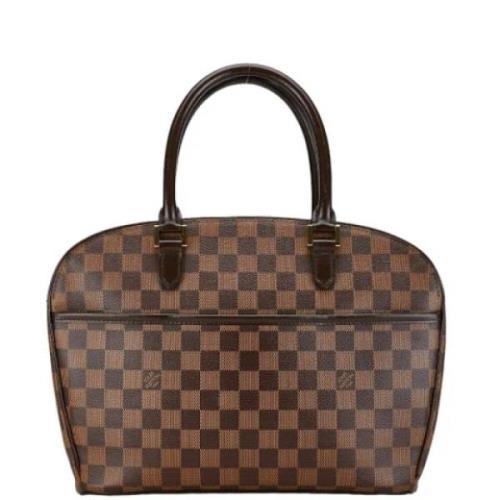 Louis Vuitton Vintage Pre-owned Tyg handvskor Brown, Dam