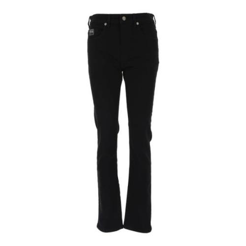 Versace Jeans Couture Stiliga Byxor för Modeälskare Black, Dam