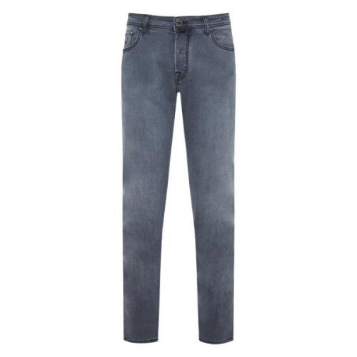 Jacob Cohën Stretch jeans med inre detaljer Gray, Herr