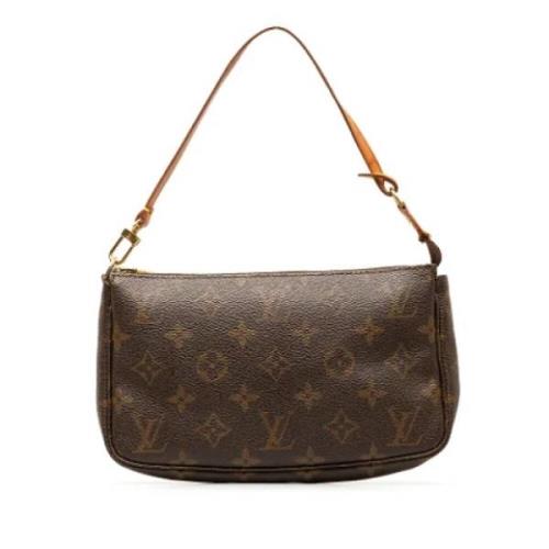 Louis Vuitton Vintage Pre-owned Canvas louis-vuitton-vskor Brown, Dam