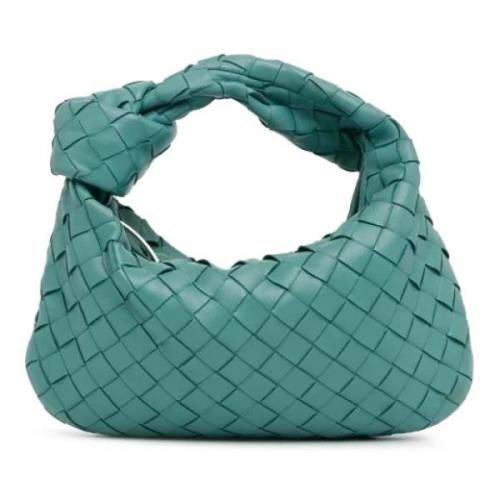 Bottega Veneta Vintage Pre-owned Laeder handvskor Blue, Dam