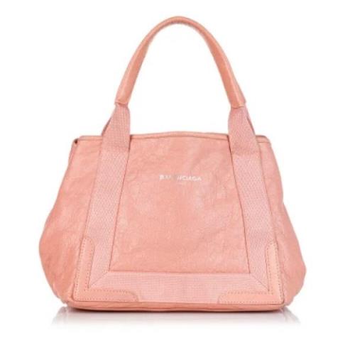 Balenciaga Vintage Pre-owned Laeder totevskor Pink, Dam