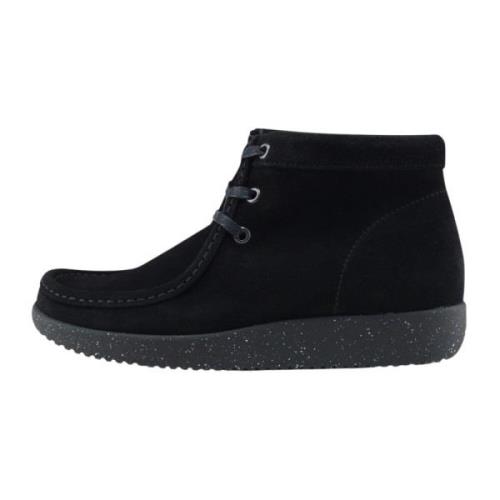 Nature Footwear Emma Mocka Boot - Svart Black, Dam