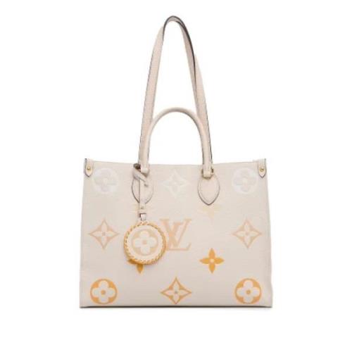 Louis Vuitton Vintage Pre-owned Laeder louis-vuitton-vskor White, Dam