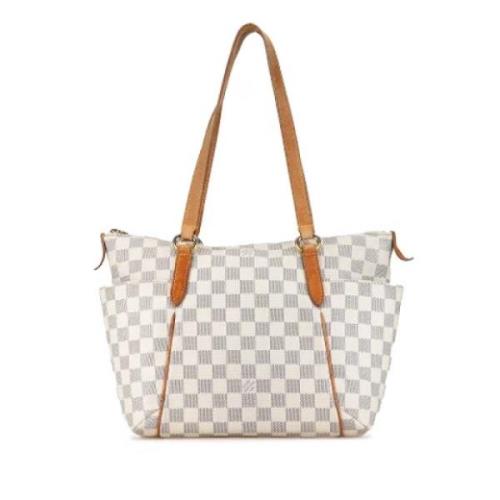 Louis Vuitton Vintage Pre-owned Canvas louis-vuitton-vskor White, Dam