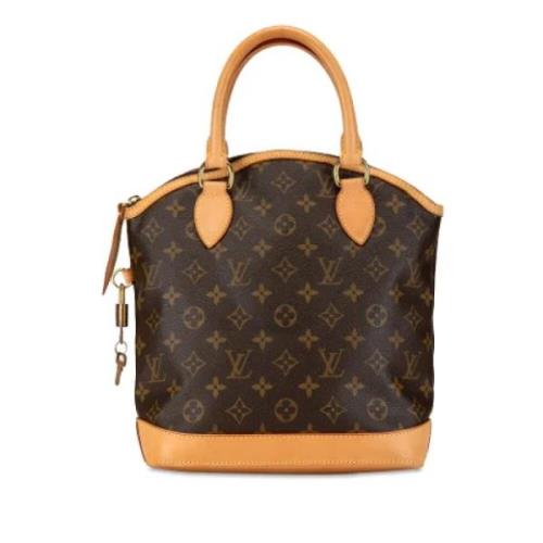 Louis Vuitton Vintage Pre-owned Canvas handvskor Brown, Dam