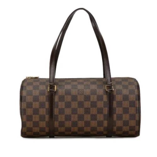 Louis Vuitton Vintage Pre-owned Canvas handvskor Brown, Dam