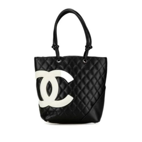 Chanel Vintage Pre-owned Laeder handvskor Black, Dam