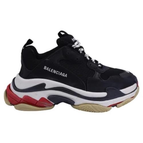 Balenciaga Vintage Pre-owned Polyester sneakers Black, Dam