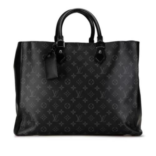 Louis Vuitton Vintage Pre-owned Plast totevskor Black, Dam