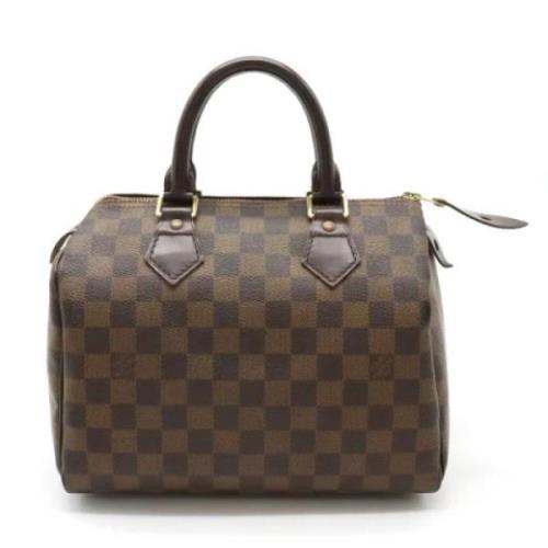 Louis Vuitton Vintage Pre-owned Tyg handvskor Brown, Dam