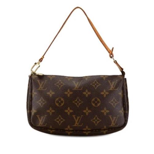 Louis Vuitton Vintage Pre-owned Canvas louis-vuitton-vskor Brown, Dam