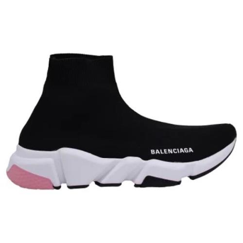 Balenciaga Vintage Pre-owned Polyester sneakers Black, Dam