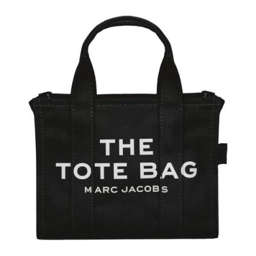 Marc Jacobs Logo Print Toteväska Black, Dam