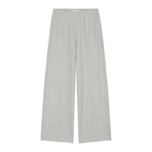 Marc O'Polo Regelbundna mönstrade culottes Gray, Dam