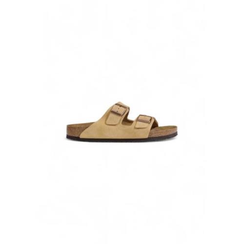 Birkenstock Semskade Damskor Höst/Vinter Kollektion Beige, Dam