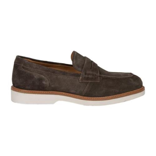 Geox Beqväm Slip-On Skor Brown, Herr