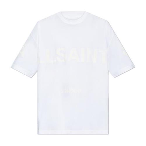 AllSaints T-shirt Biggy White, Herr