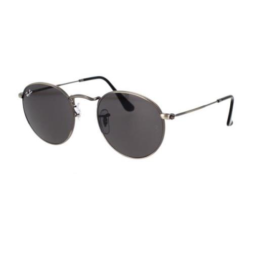 Ray-Ban Runda Metall Solglasögon Retrostil Black, Unisex