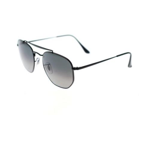 Ray-Ban The Marshal Solglasögon Hexagonal Ram Black, Unisex