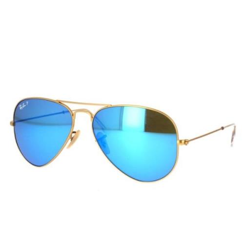 Ray-Ban Ikoniska Aviator Large Metal Polariserade Solglasögon Yellow, ...