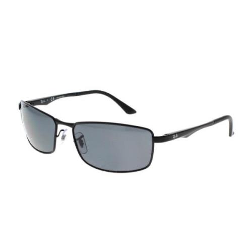 Ray-Ban Sportig Fyrkantig Solglasögon Polariserad Modell Black, Unisex