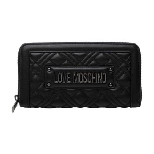 Love Moschino Damplånbok med myntficka Black, Dam