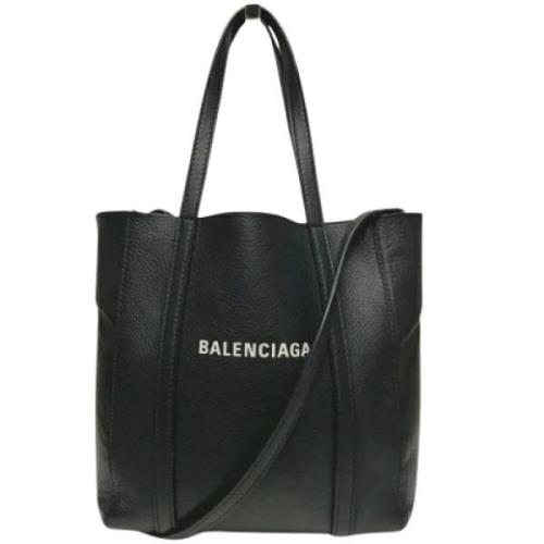 Balenciaga Vintage Pre-owned Laeder axelremsvskor Black, Dam