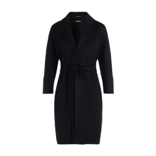 Max Mara Svart ullrock Arona stil Black, Dam