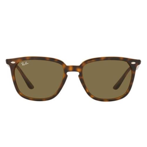 Ray-Ban Fyrkantiga solglasögon med polariserade linser Brown, Unisex