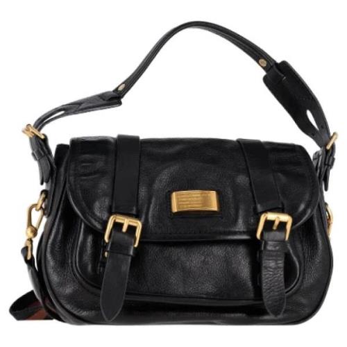 Marc Jacobs Pre-owned Pre-owned Laeder axelremsvskor Black, Dam