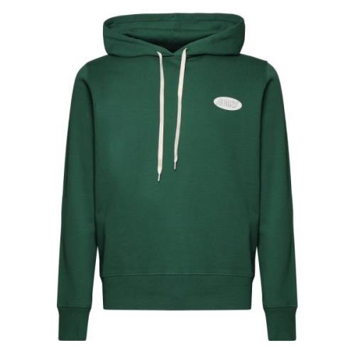 Autry Hoodie Main Man Sweaters Green, Herr