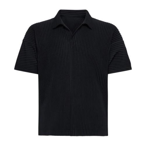 Issey Miyake Svarta T-shirts och Polos Black, Herr