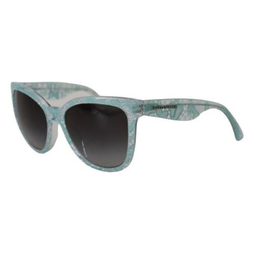 Dolce & Gabbana Bl Lace Solglasögon med UV-skydd Green, Unisex