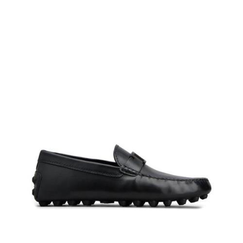 Tod's Klassiska svarta loafers för män Black, Herr